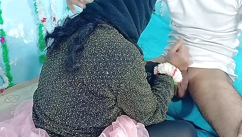 Indian girl in a bikini fucked hard by a guy in missionary