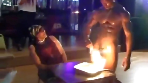 Ebony woman gives a blowjob and gets fucked by her husband