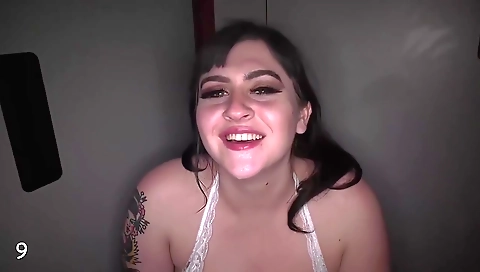 Amateur interracial sex video features a hot black chick