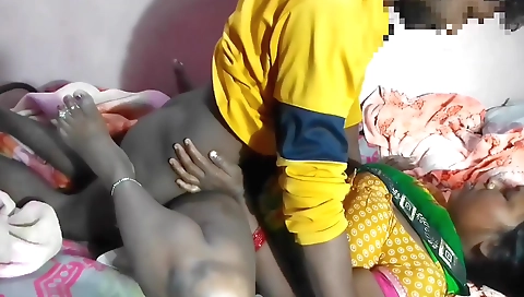 Sexy mature brunette teen with big booty rides cock