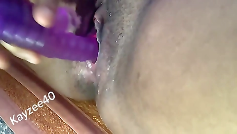 Amateur black lingerie scene with me in black stockings