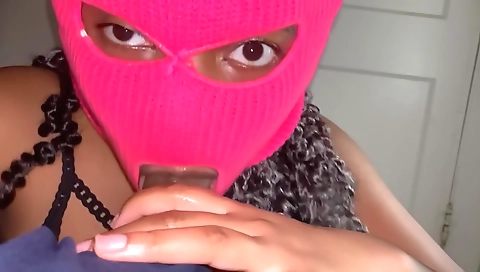 My big black cock fucks my cute pussy on the camera