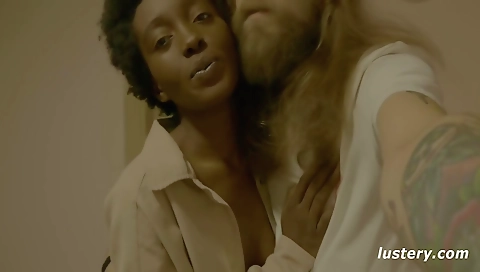 Annika uses her hands and a toy to get her asshole filled