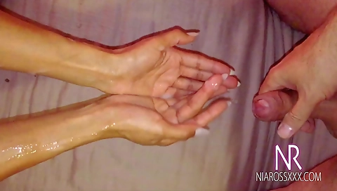 Sexy ebony MILF with big tits is getting her pussy licked and fucked