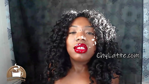 Sexy black milf fucks her own stepmom in the bedroom