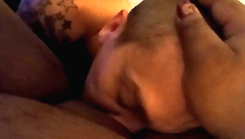 Black and ebony cums in a interracial sex scene with my bbw wife